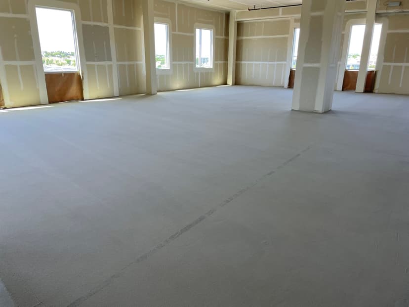 Indoor court before view