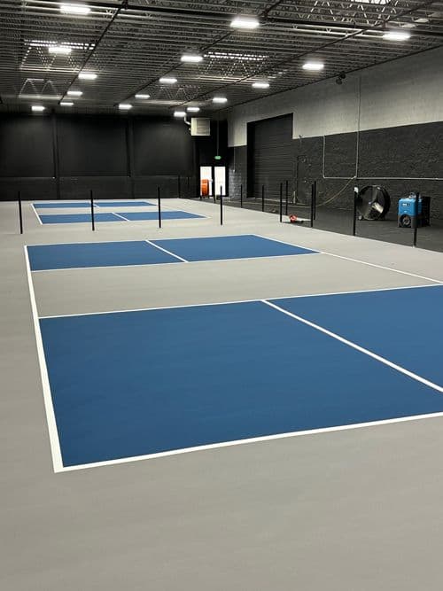 Court lines and surface quality