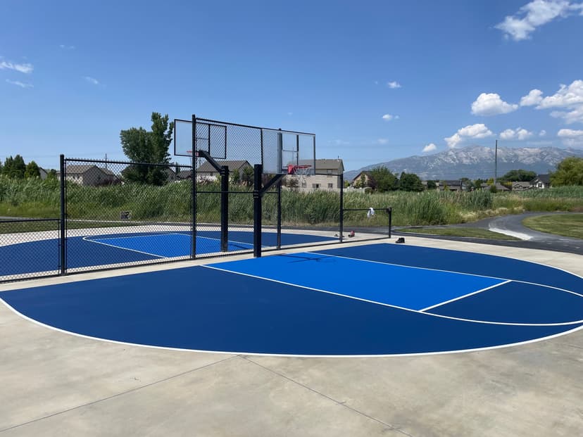 New pickleball lines